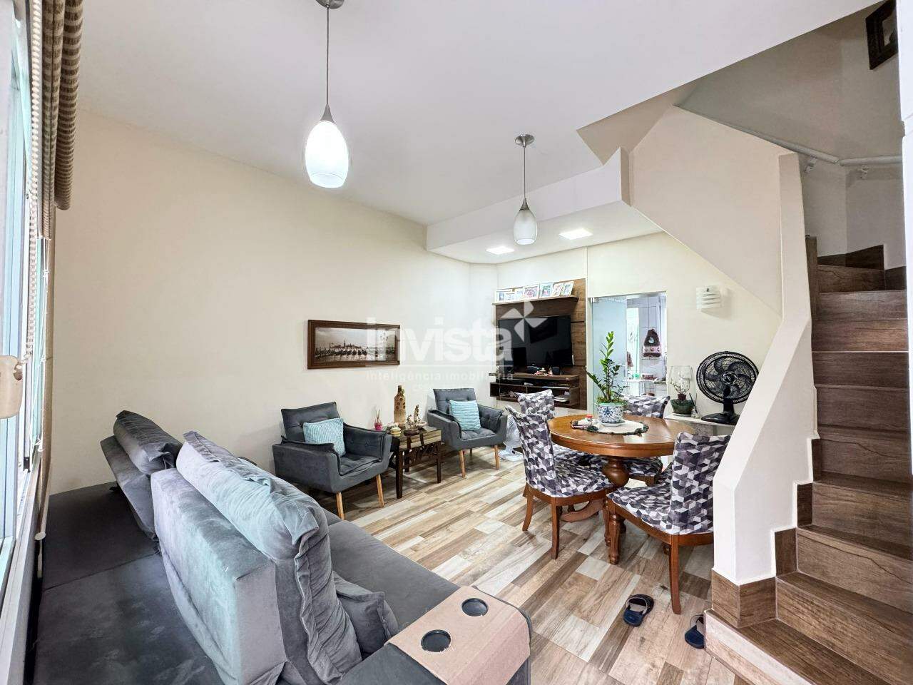 C&oacute;digo: 20757 R$ 749.000,00 Casa &agrave; venda no bairro Marap&eacute; 88 m&sup2; 3 quartos 1 vaga - Santos