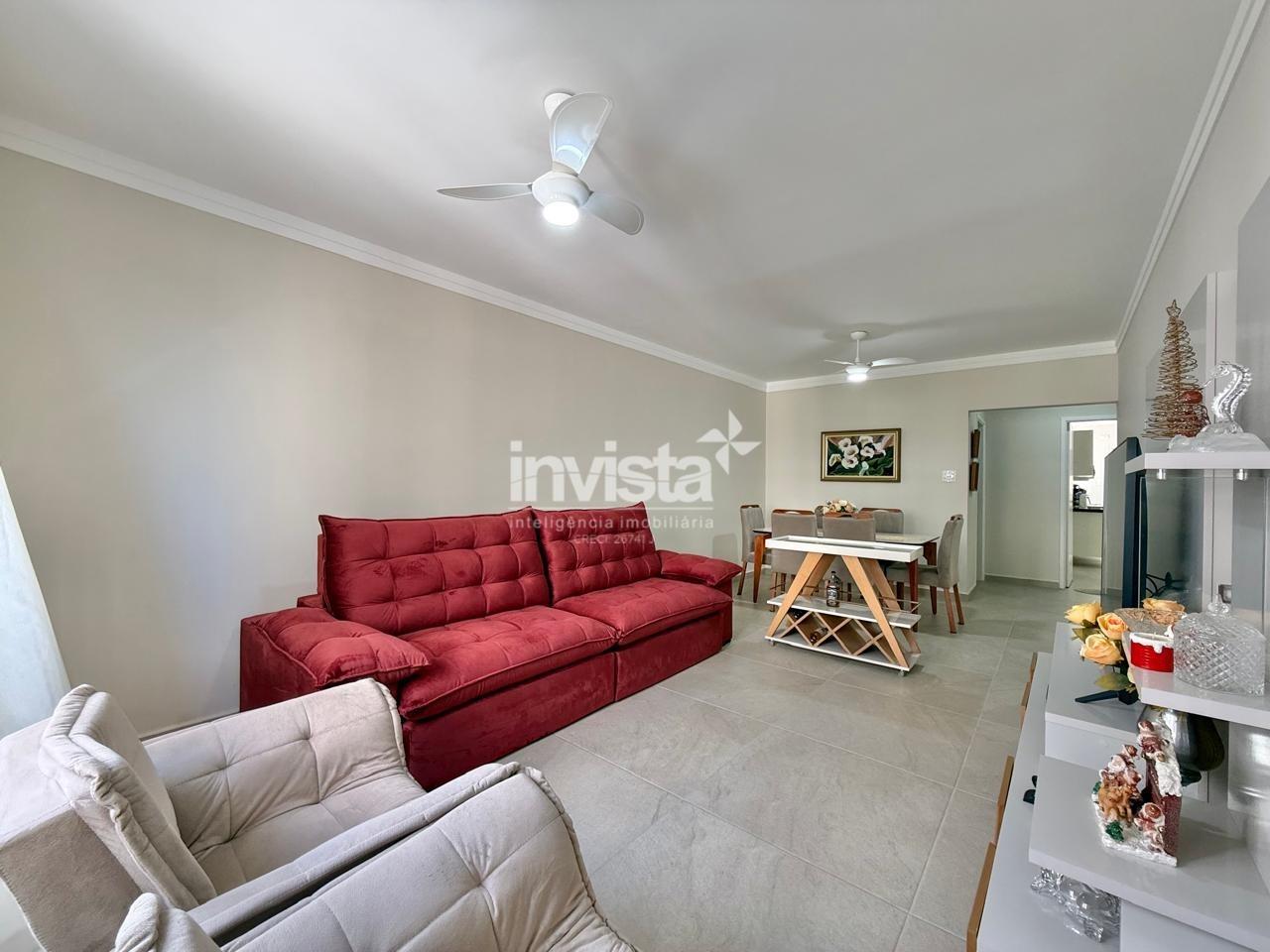 C&oacute;digo: 20891 R$ 1.400.000,00 Apartamento &agrave; venda no bairro Gonzaga 127 m&sup2; 3 quartos 1 vaga - Santos