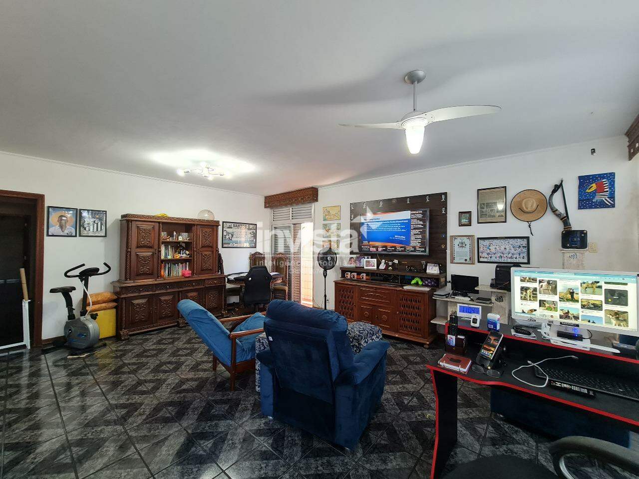 Apartamento &agrave; venda no bairro Pomp&eacute;ia - Santos