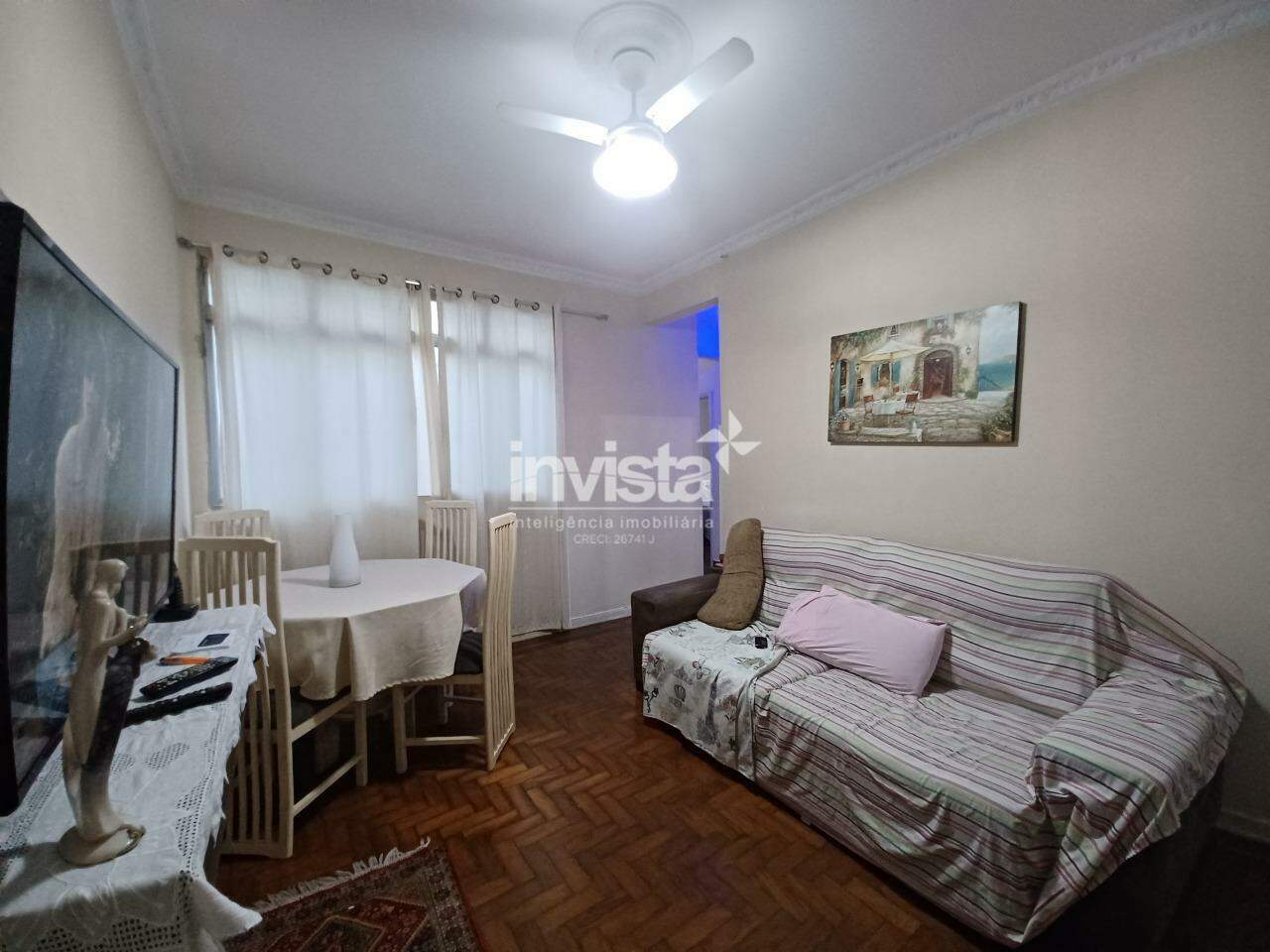 C&oacute;digo: 21299 R$ 310.000,00 Apartamento &agrave; venda no bairro Estu&aacute;rio 70 m&sup2; 2 quartos 1 vaga - Santos