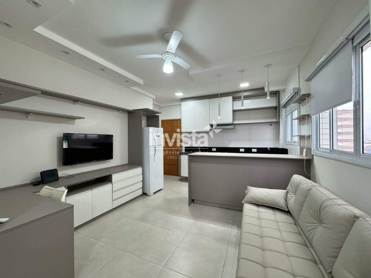 C&oacute;digo: 21459 R$ 510.000,00 Apartamento &agrave; venda no bairro Jos&eacute; Menino 32 m&sup2; 1 quarto 1 vaga - Santos