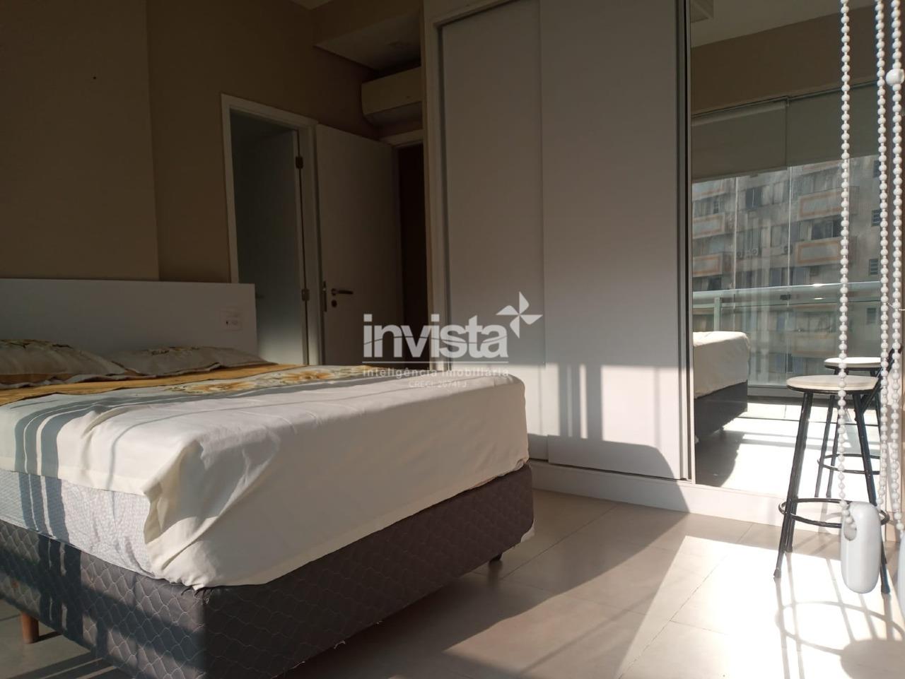 C&oacute;digo: 22629 R$ 7.500,00 Apartamento para alugar no bairro Gonzaga 76 m&sup2; 2 quartos 1 vaga - Santos