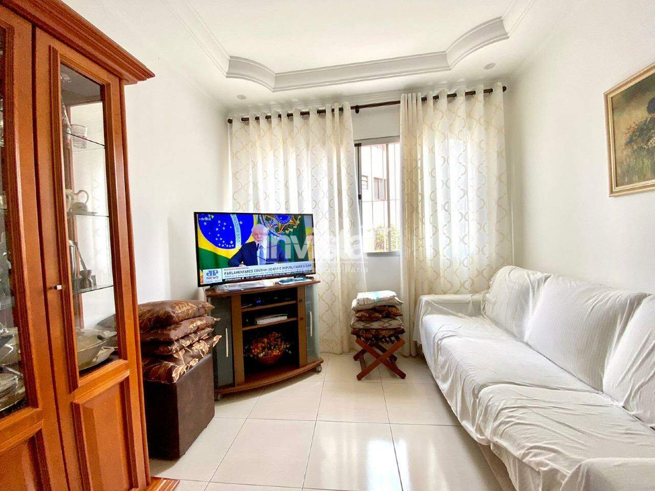 C&oacute;digo: 22763 R$ 350.000,00 Apartamento &agrave; venda no bairro Embar&eacute; 49 m&sup2; 1 quarto 1 vaga - Santos