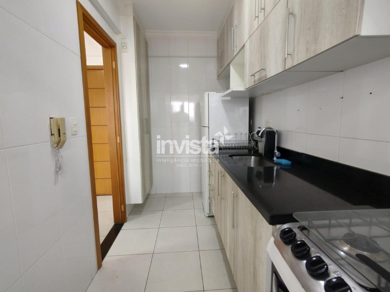 Apartamento de 1 Quarto todo mobiliado no Campo Grande em Santos! - Santos
