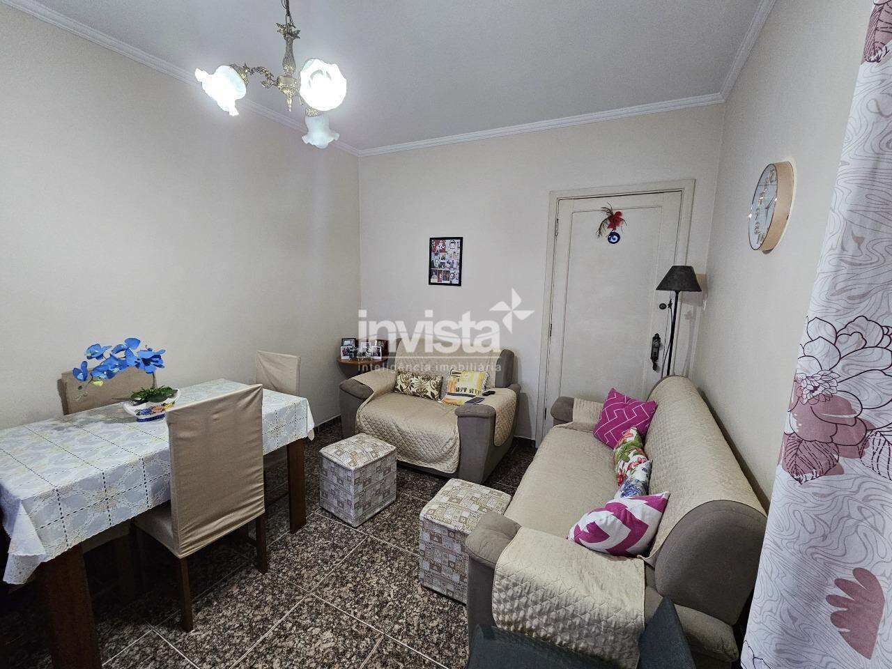 C&oacute;digo: 23888 R$ 510.000,00 Apartamento &agrave; venda no bairro Gonzaga 80 m&sup2; 2 quartos 1 vaga - Santos