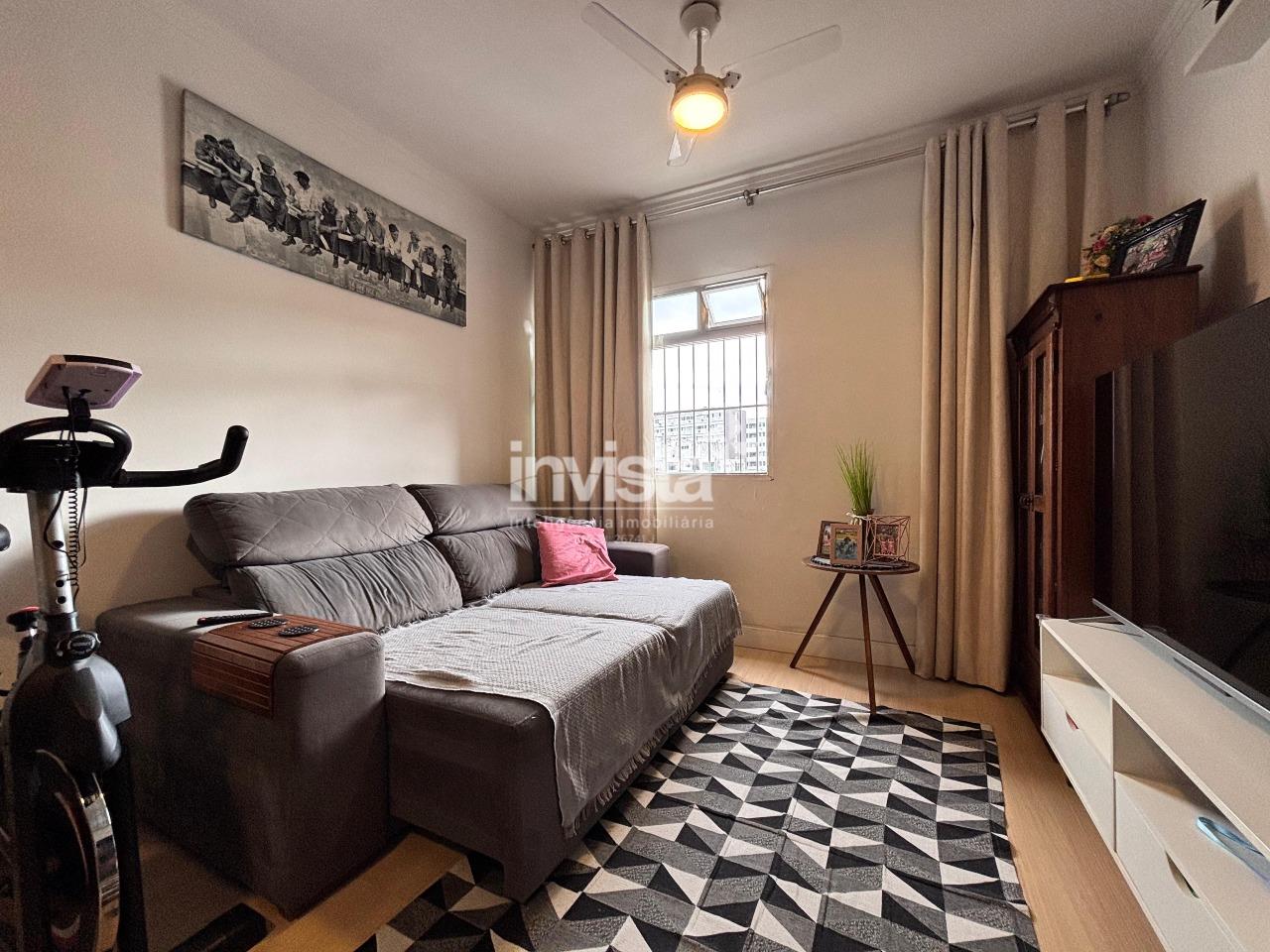 C&oacute;digo: 24440 R$ 400.000,00 Apartamento &agrave; venda no bairro Jos&eacute; Menino 69 m&sup2; 2 quartos 1 vaga - Santos