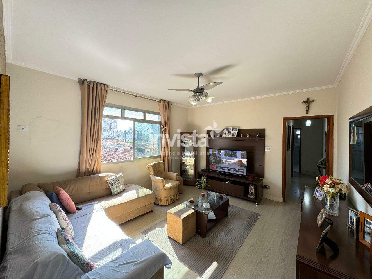 C&oacute;digo: 24909 R$ 535.000,00 Apartamento &agrave; venda no bairro Campo Grande 98 m&sup2; 2 quartos 1 vaga - Santos