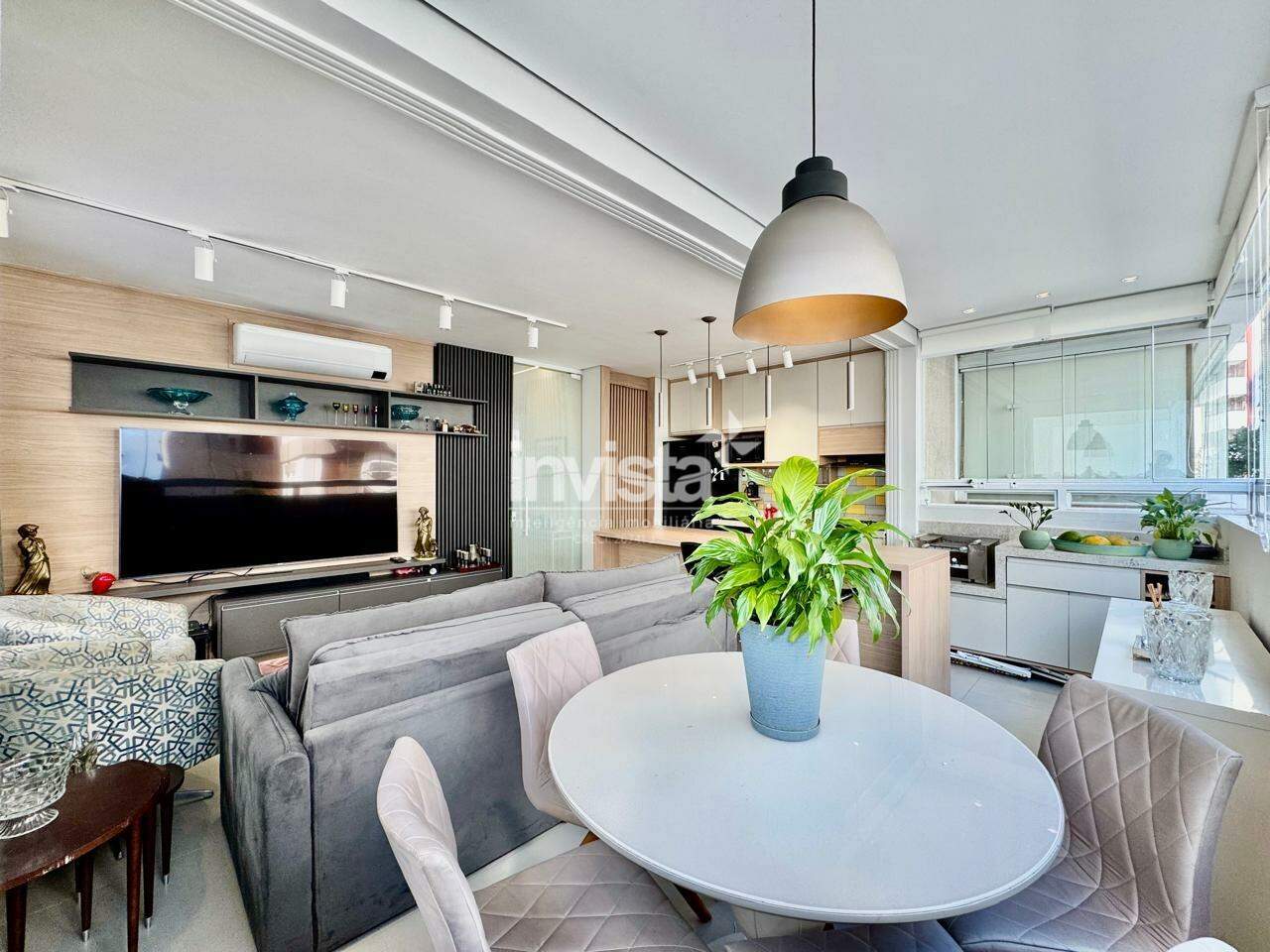 C&oacute;digo: 24915 R$ 1.150.000,00 Apartamento &agrave; venda no bairro Gonzaga 70 m&sup2; 2 quartos 1 vaga - Santos