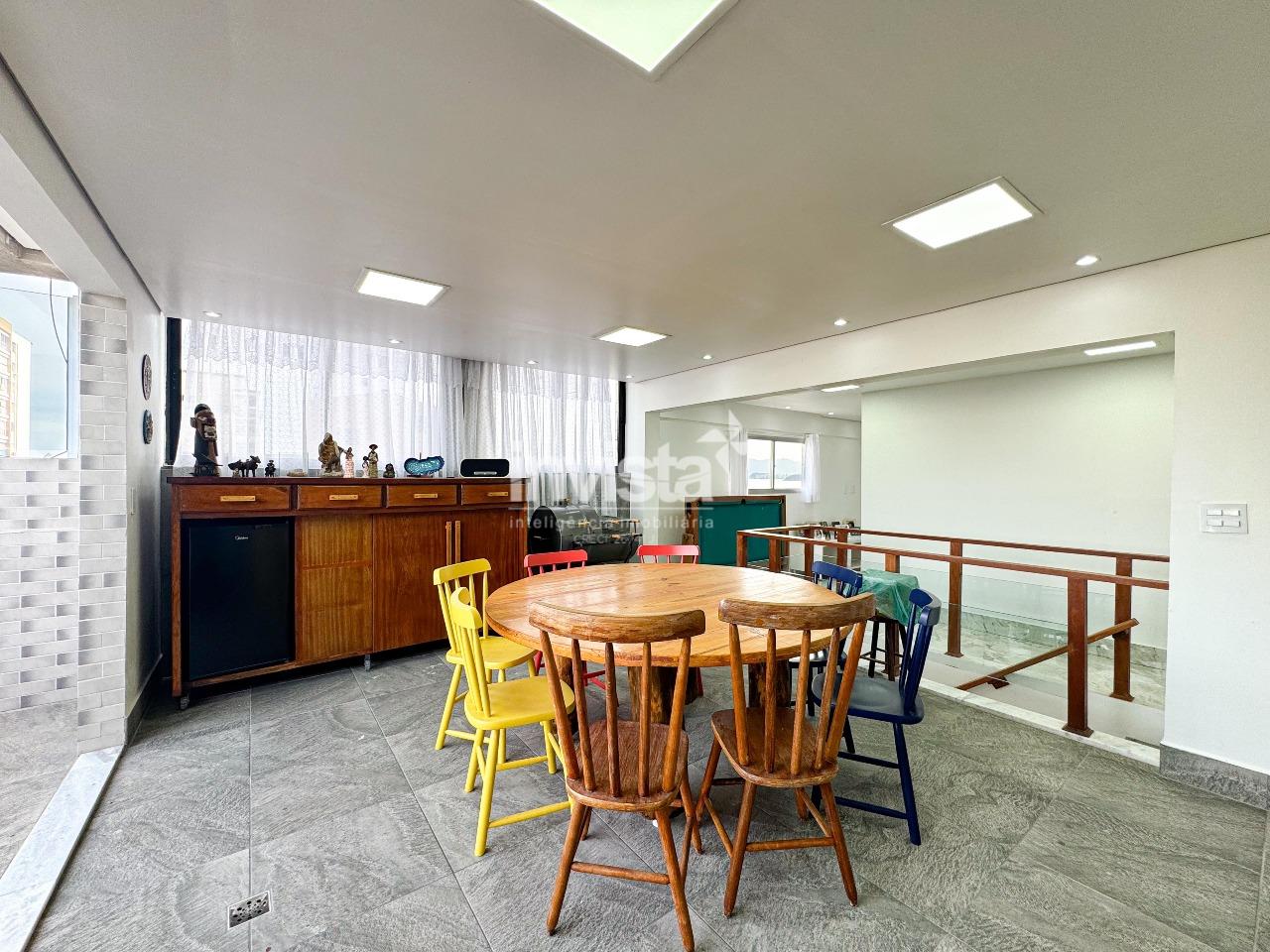 Cobertura &agrave; venda no bairro Aparecida - Santos