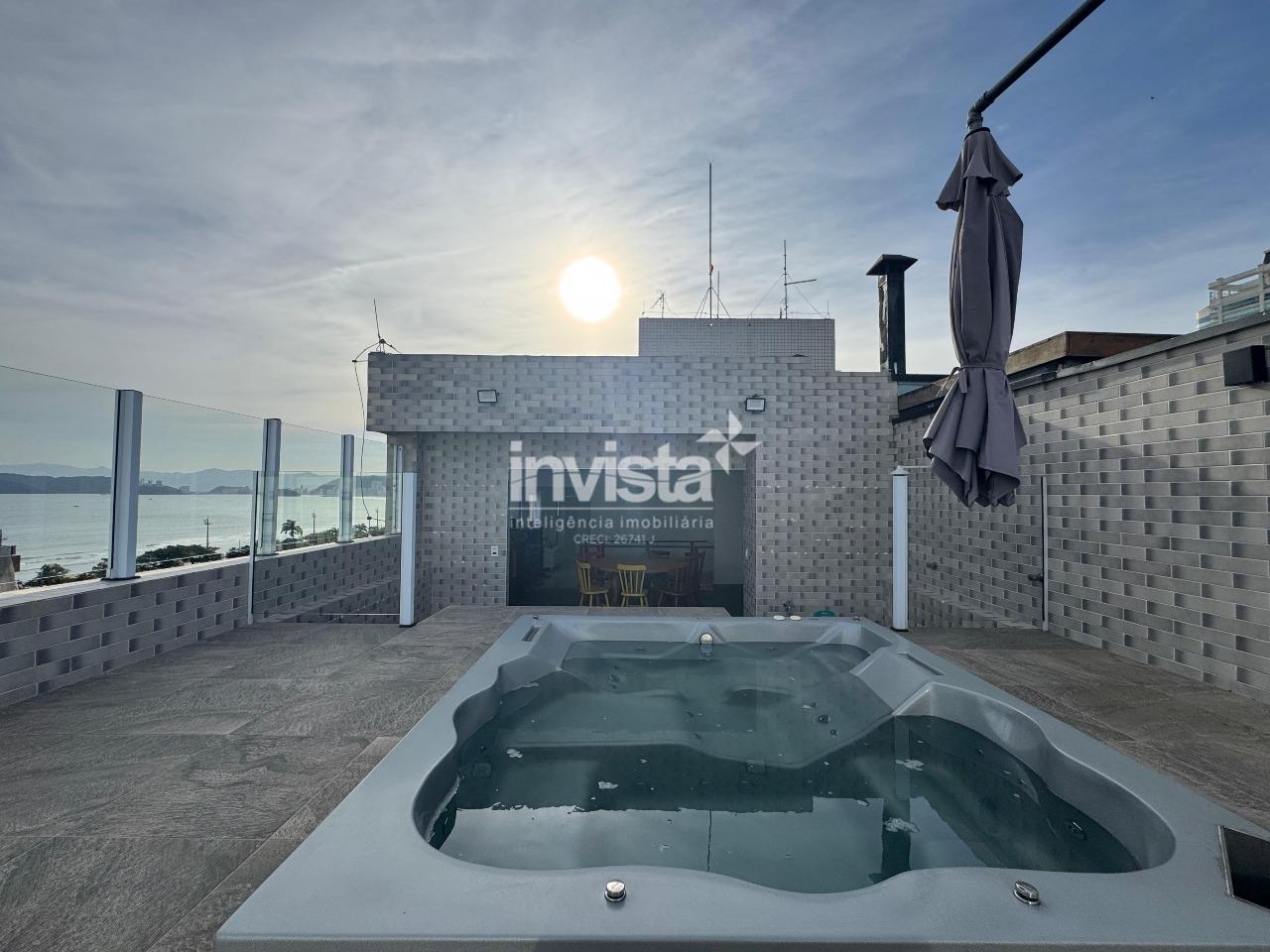 C&oacute;digo: 25598 R$ 1.800.000,00 Cobertura &agrave; venda no bairro Aparecida 178 m&sup2; 3 quartos 1 vaga - Santos