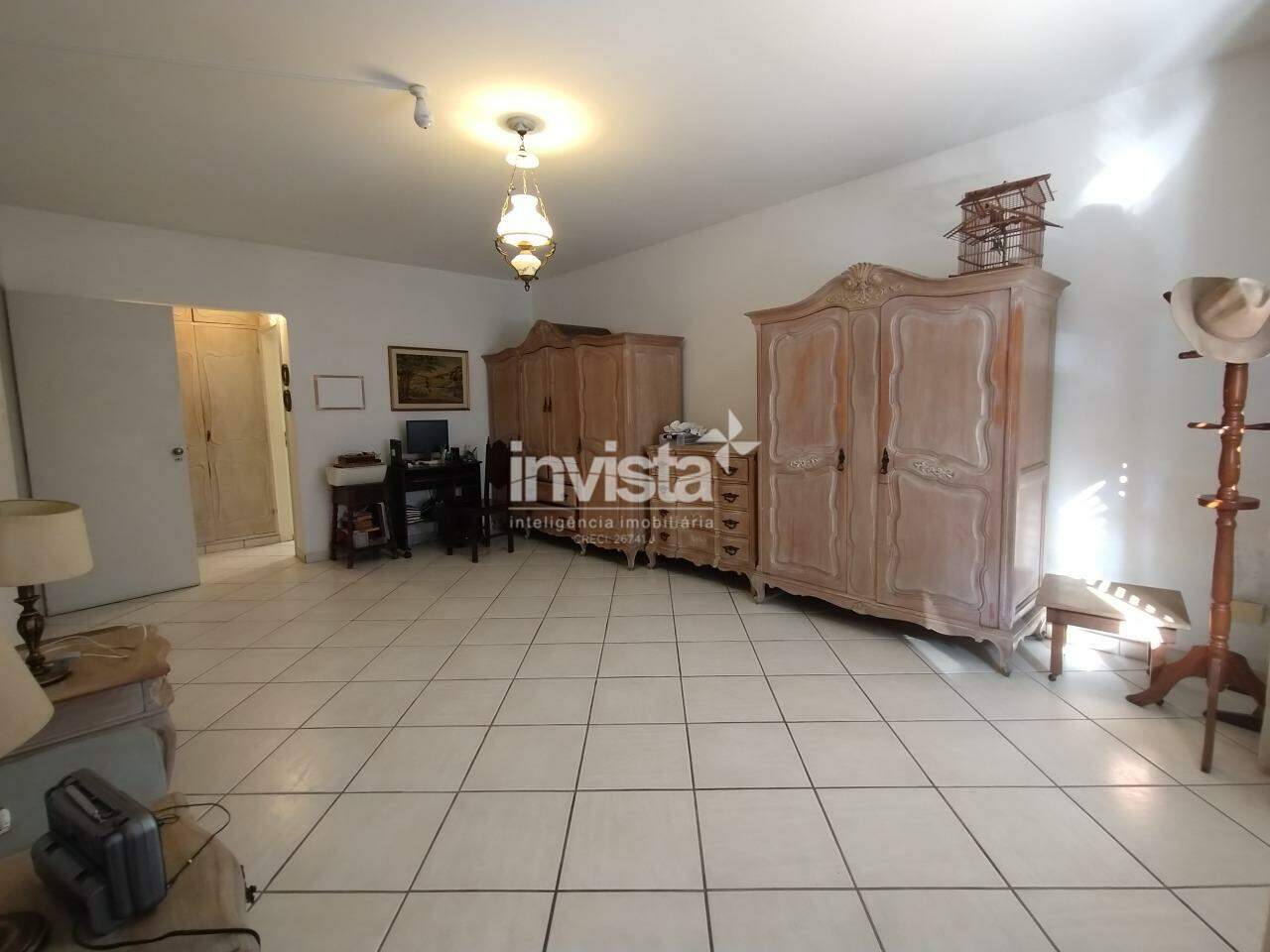 C&oacute;digo: 26514 R$ 1.200.000,00 Apartamento &agrave; venda no bairro Gonzaga 228 m&sup2; 4 quartos 1 vaga - Santos