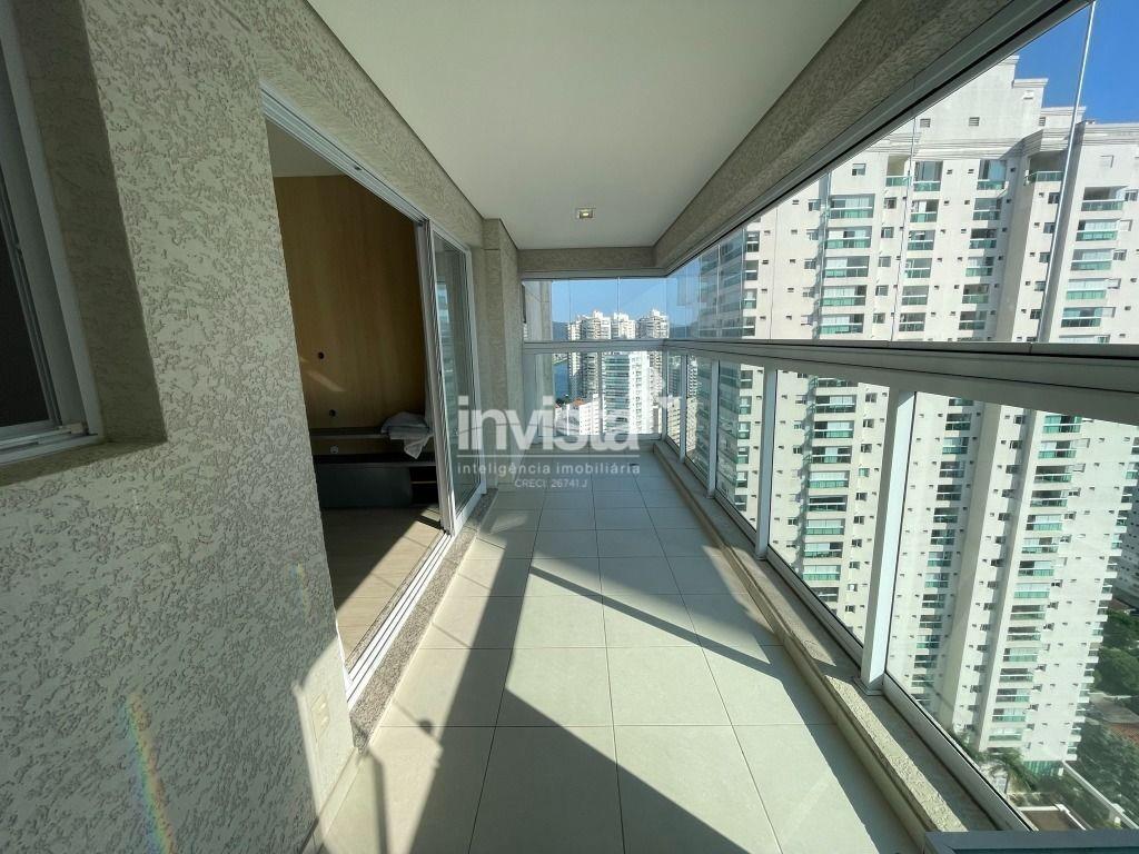 C&oacute;digo: 27122 R$ 4.600,00 Apartamento para alugar no bairro Ponta da Praia 55 m&sup2; 1 quartos 1 vagas - Santos