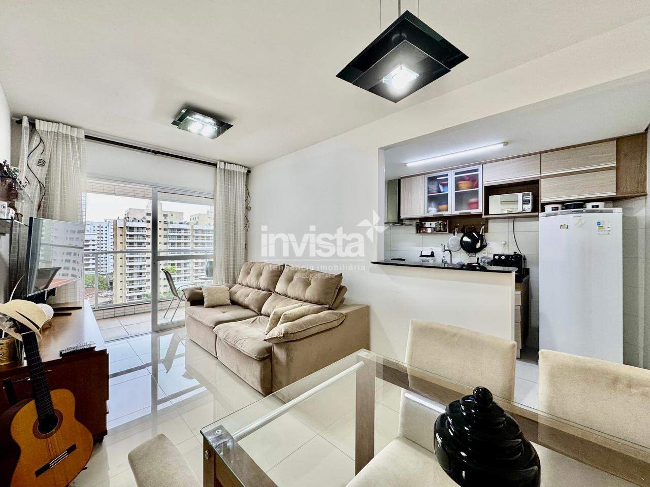 C&oacute;digo: 27362 R$ 769.000,00 Apartamento &agrave; venda no bairro Embar&eacute; 52 m&sup2; 1 quarto 1 vaga - Santos