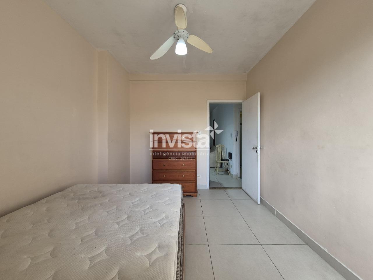 Apartamento frente mar para loca&ccedil;&atilde;o no Aparecida - Santos