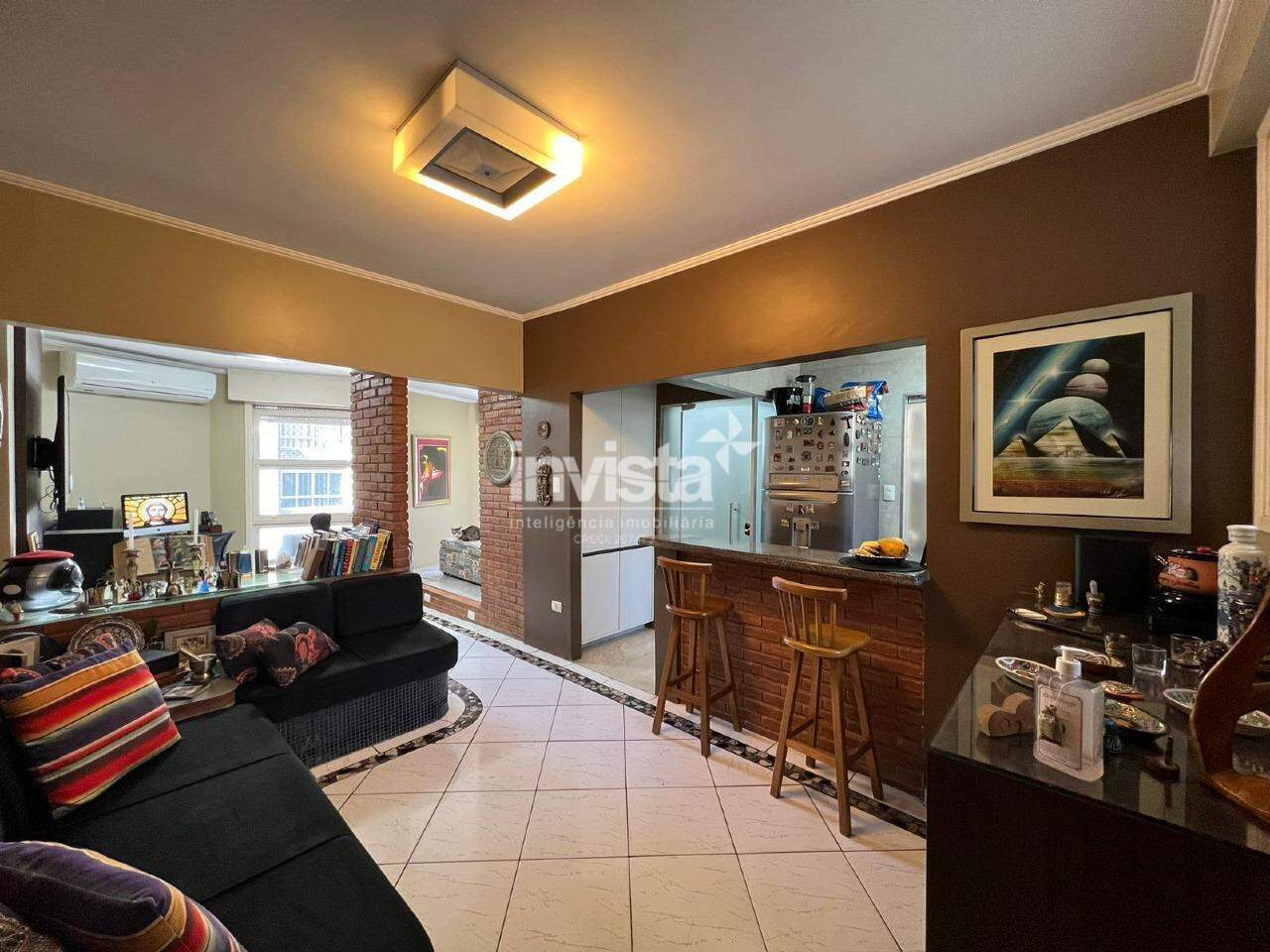 C&oacute;digo: 27950 R$ 429.000,00 Apartamento &agrave; venda no bairro Aparecida 45 m&sup2; 1 quarto 1 vaga - Santos