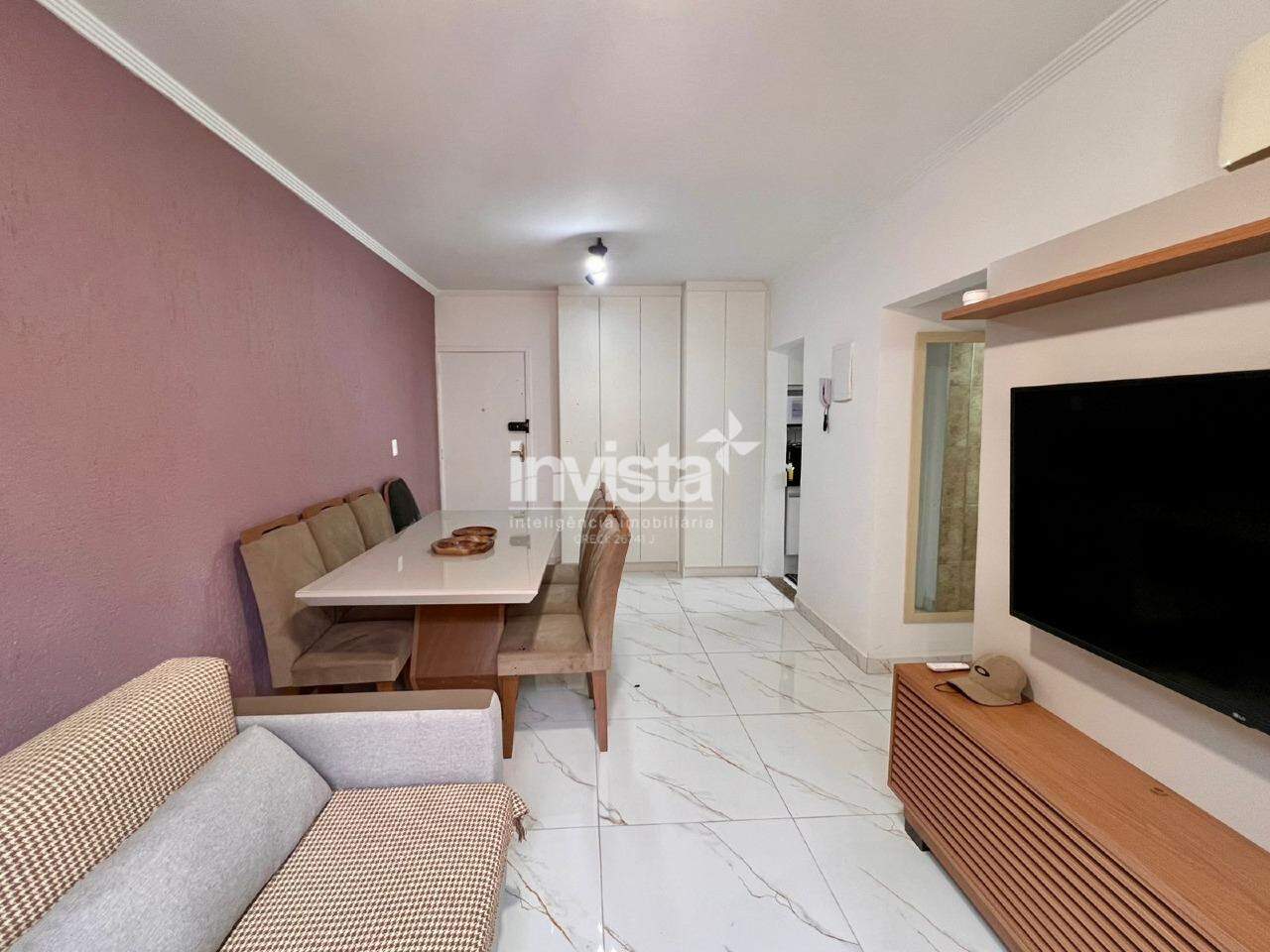 C&oacute;digo: 28685 R$ 420.000,00 Apartamento &agrave; venda no bairro Jos&eacute; Menino 44 m&sup2; 1 quarto 1 vaga - Santos