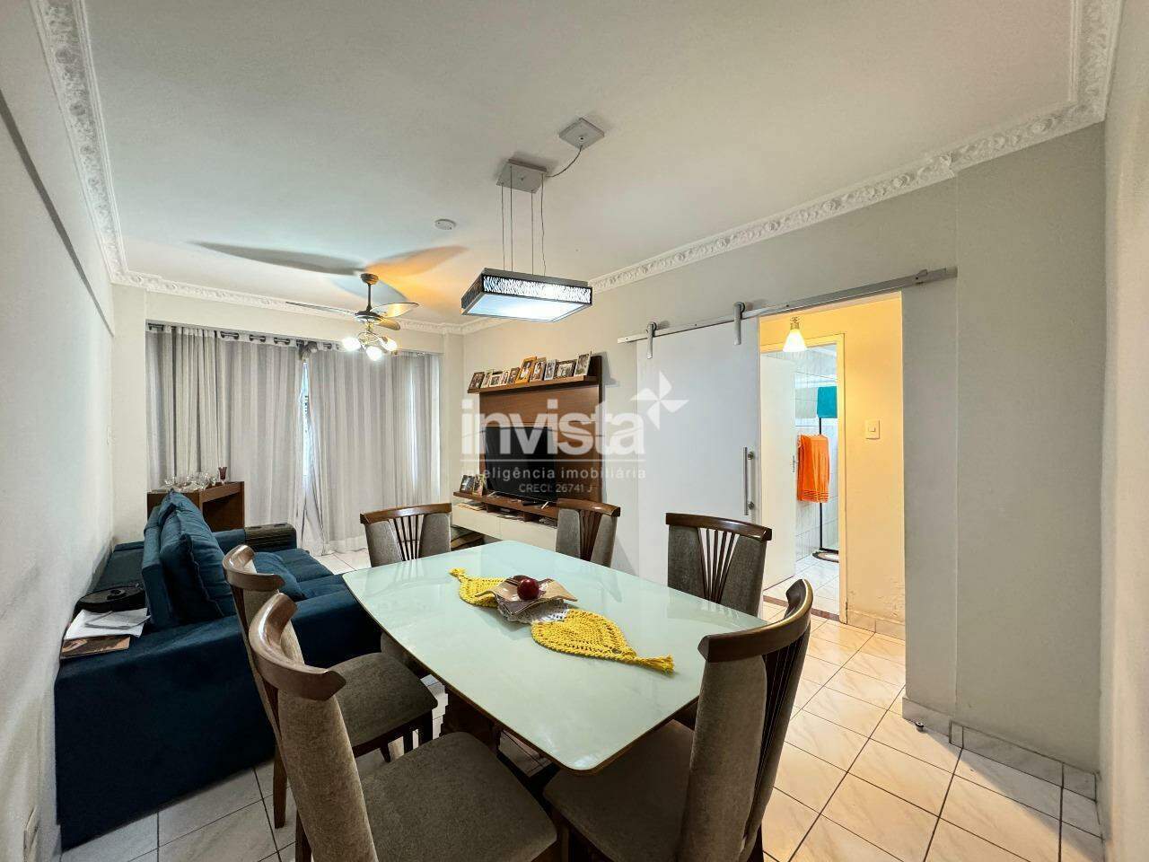 C&oacute;digo: 29175 R$ 695.000,00 Apartamento &agrave; venda no bairro Ponta da Praia 94 m&sup2; 2 quartos 1 vaga - Santos