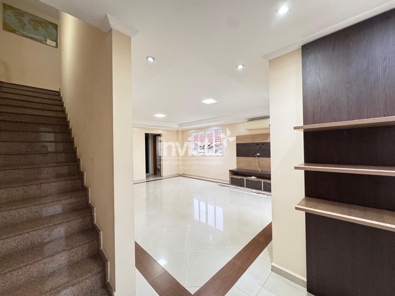 Casa &agrave; venda no bairro Campo Grande - Santos