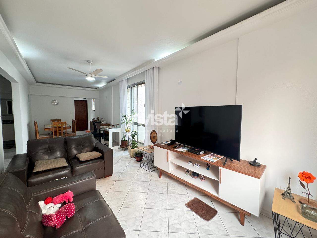 C&oacute;digo: 29452 R$ 850.000,00 Apartamento &agrave; venda no bairro Pomp&eacute;ia 100 m&sup2; 2 quartos 1 vaga - Santos