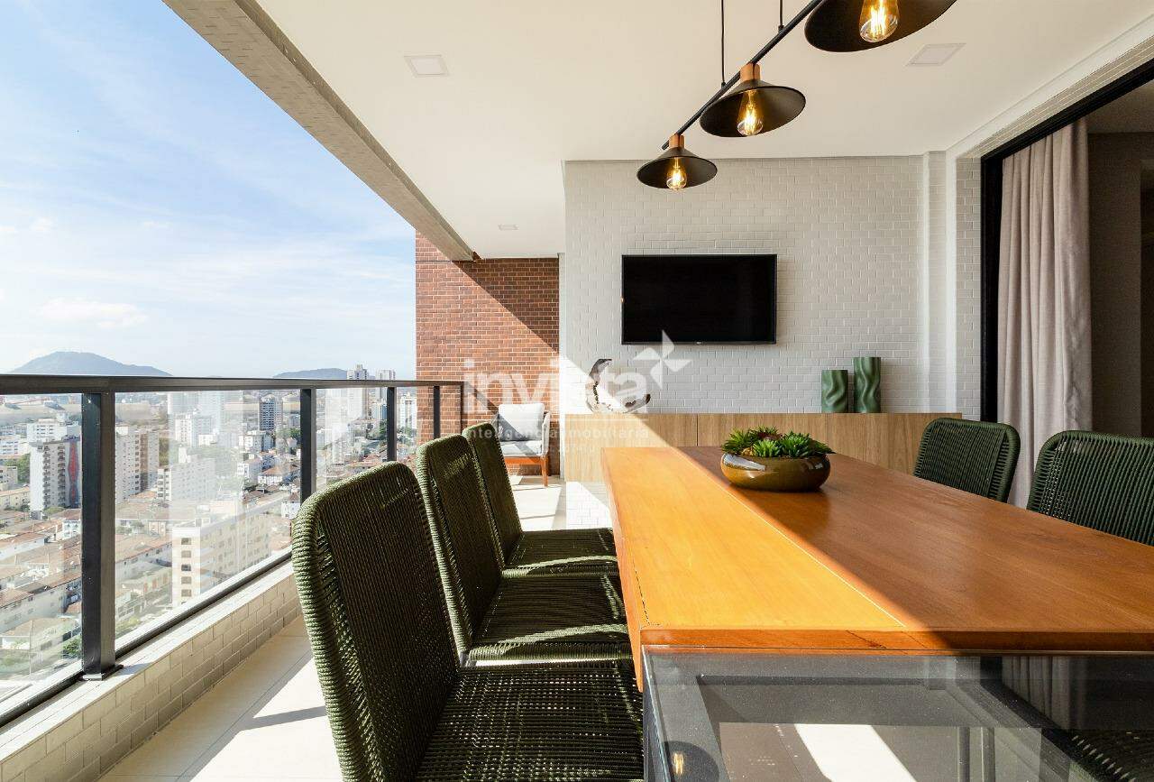 C&oacute;digo: 29734 R$ Consulte Apartamento &agrave; venda no bairro Aparecida 120 m&sup2; 3 quartos 2 vagas - Santos