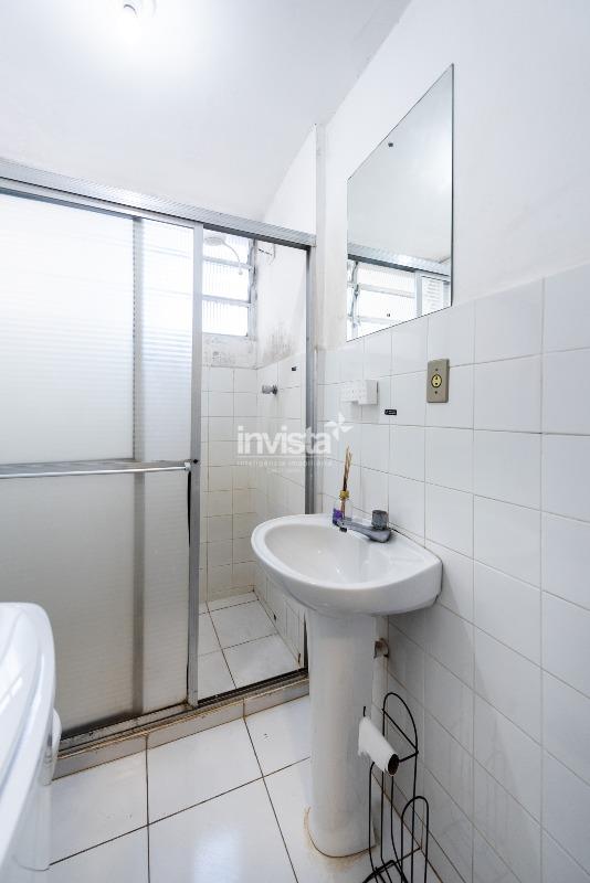 Kitnet mobiliado de frente &agrave; praia do Embar&eacute; - Santos