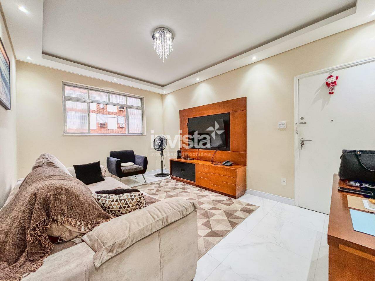 C&oacute;digo: 29995 R$ 490.000,00 Apartamento &agrave; venda no bairro Vila Belmiro 101 m&sup2; 2 quartos 2 vagas - Santos