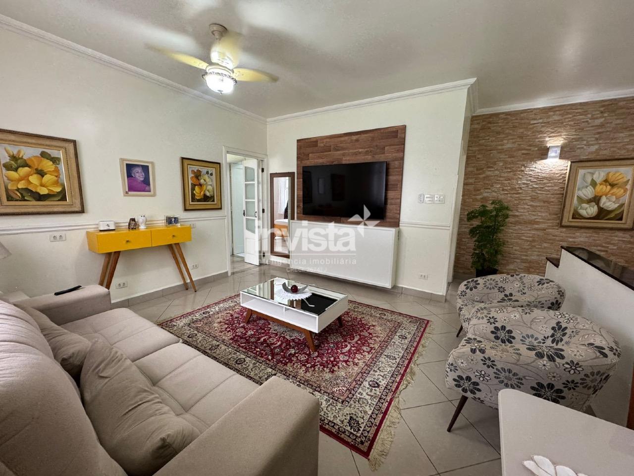 C&oacute;digo: 30350 R$ 450.000,00 Apartamento &agrave; venda no bairro Campo Grande 83 m&sup2; 2 quartos 0 vagas - Santos