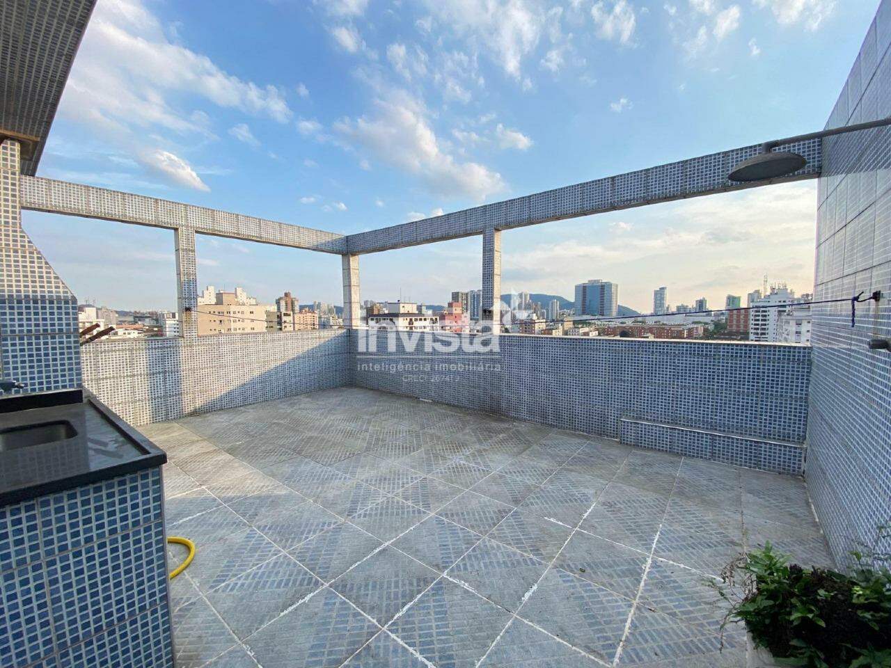 C&oacute;digo: 30773 R$ 950.000,00 Cobertura &agrave; venda no bairro Aparecida 190 m&sup2; 3 quartos 2 vagas - Santos