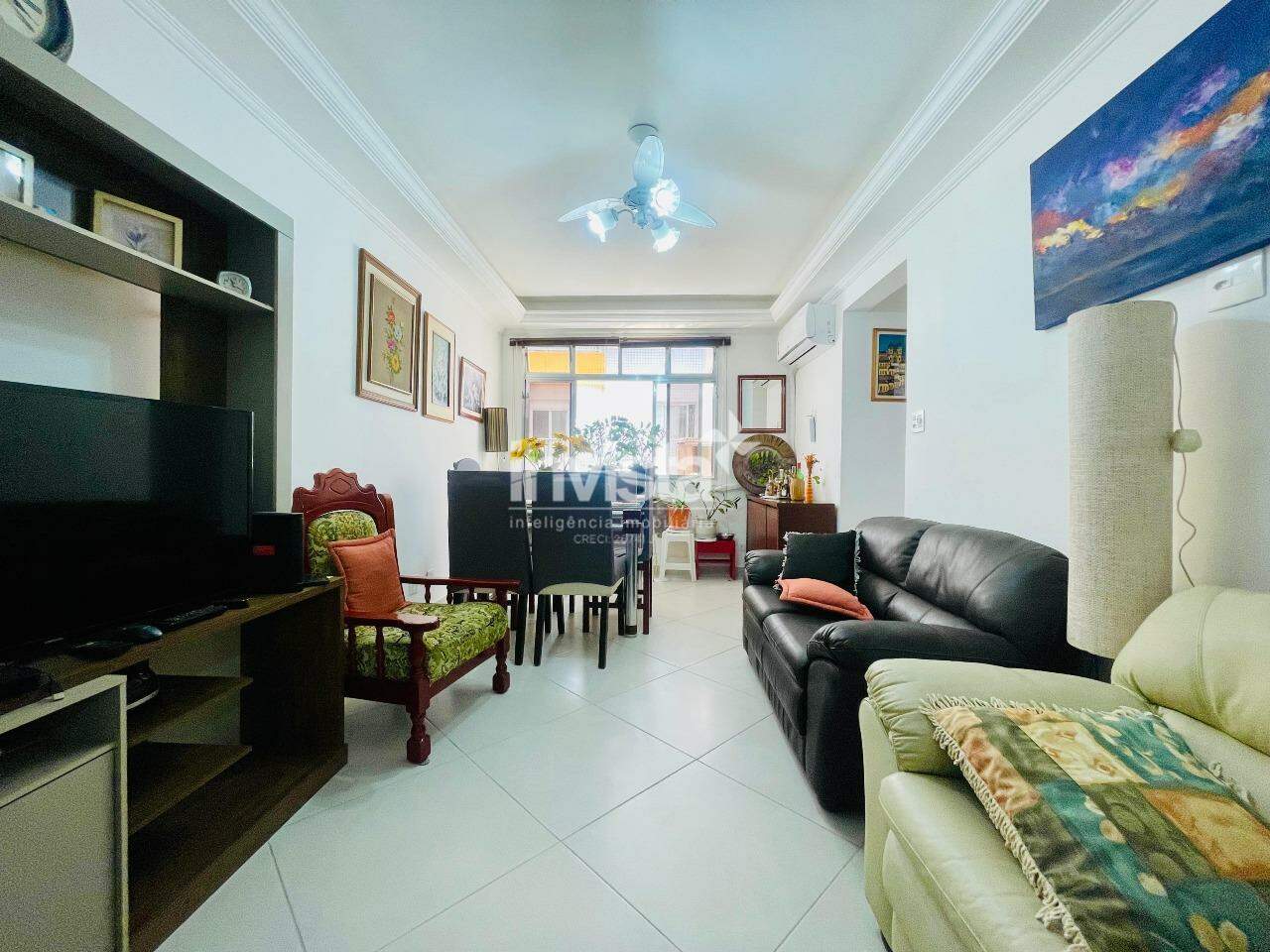 C&oacute;digo: 3078 R$ 680.000,00 Apartamento &agrave; venda no bairro Jos&eacute; Menino 80 m&sup2; 2 quartos 1 vaga - Santos