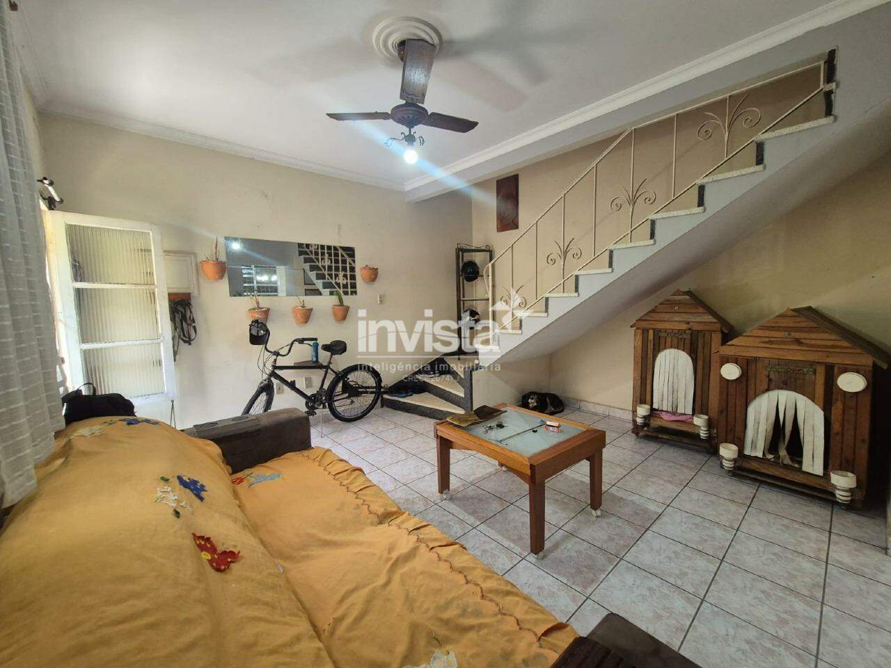 C&oacute;digo: 30828 R$ 650.000,00 Casa &agrave; venda no bairro Campo Grande 90 m&sup2; 2 quartos 0 vagas - Santos
