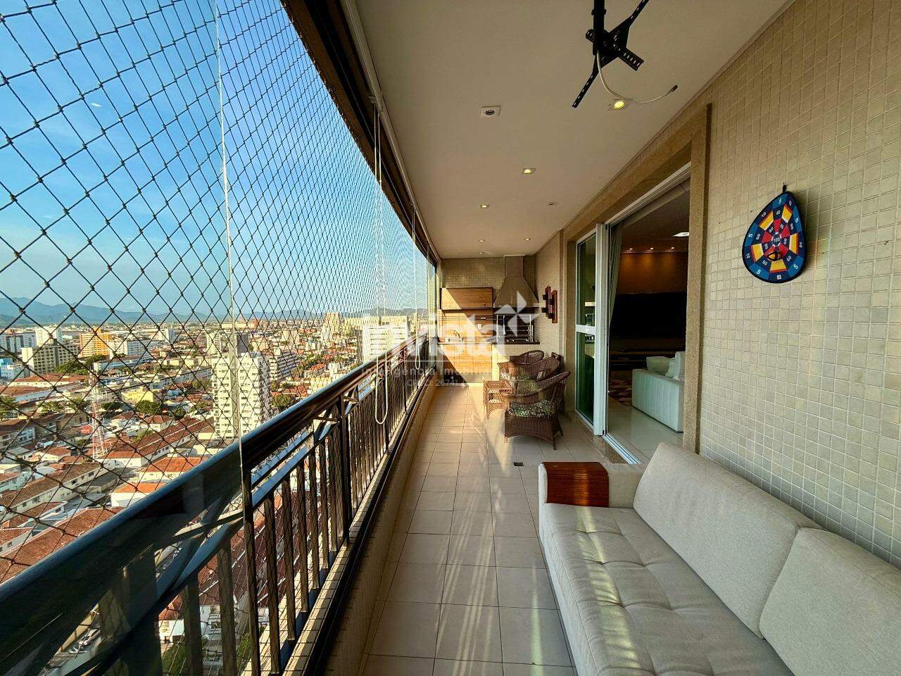 C&oacute;digo: 30893 R$ 2.872.000,00 Apartamento &agrave; venda no bairro Boqueir&atilde;o 204 m&sup2; 3 quartos 3 vagas - Santos