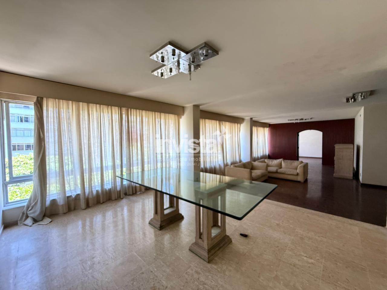 C&oacute;digo: 31443 R$ 1.750.000,00 Apartamento &agrave; venda no bairro Boqueir&atilde;o 300 m&sup2; 4 quartos 2 vagas - Santos