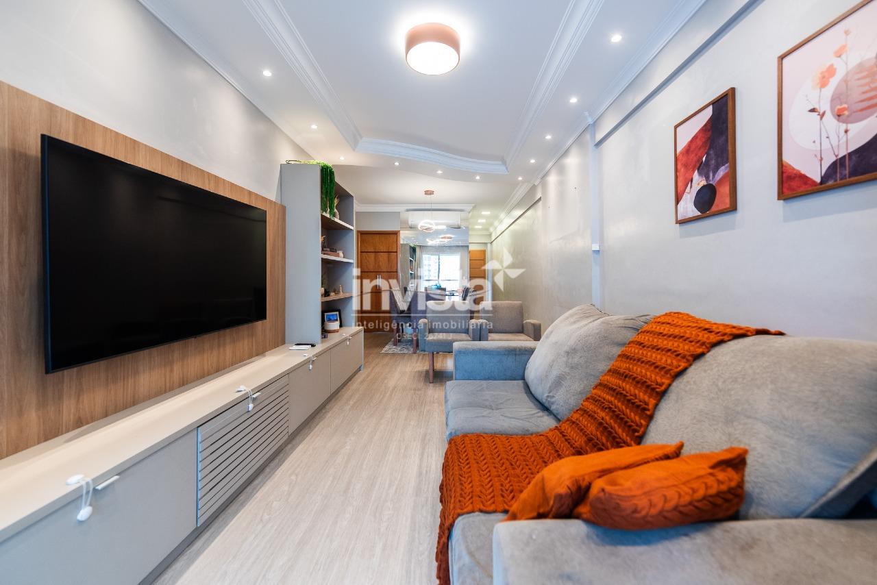 C&oacute;digo: 31532 R$ 1.399.000,00 Apartamento &agrave; venda no bairro Gonzaga 104 m&sup2; 3 quartos 2 vagas - Santos