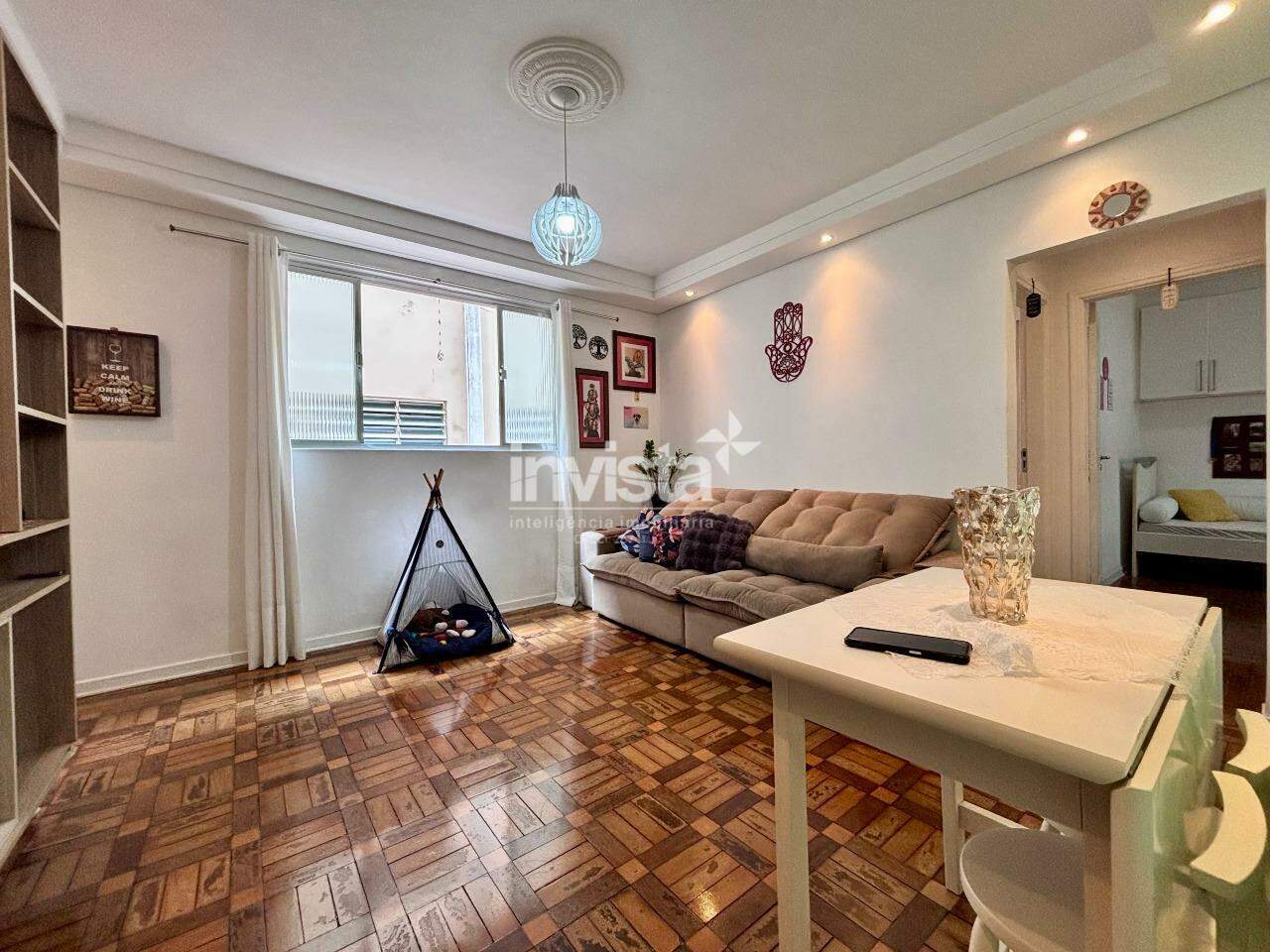 C&oacute;digo: 31636 R$ 465.000,00 Apartamento &agrave; venda no bairro Gonzaga 70 m&sup2; 2 quartos 1 vaga - Santos