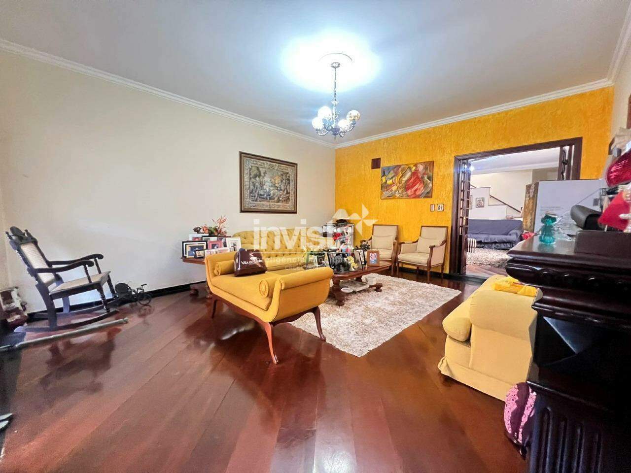 Casa &agrave; venda no bairro Marap&eacute; - Santos