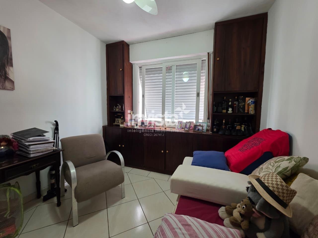 Apartamento &agrave; venda no bairro Gonzaga - Santos
