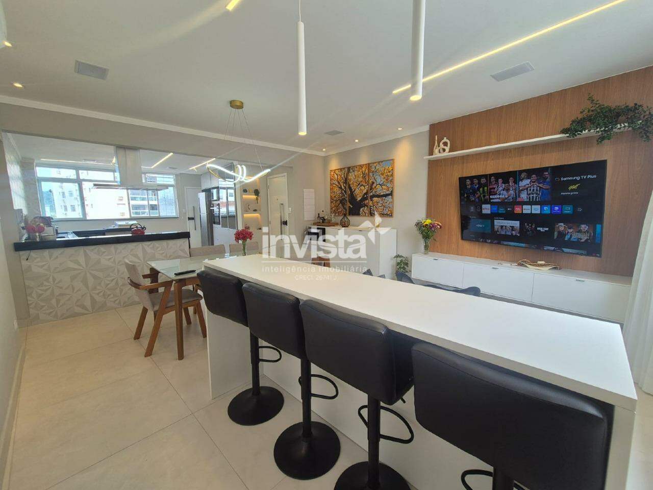 C&oacute;digo: 32134 R$ 1.350.000,00 Apartamento &agrave; venda no bairro Ponta da Praia 150 m&sup2; 3 quartos 1 vaga - Santos