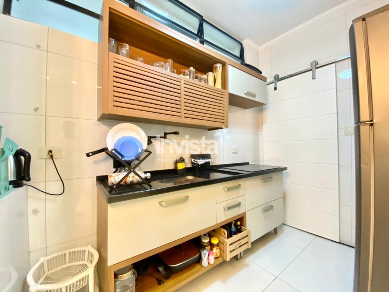 Apartamento &agrave; venda no bairro Gonzaga - Santos
