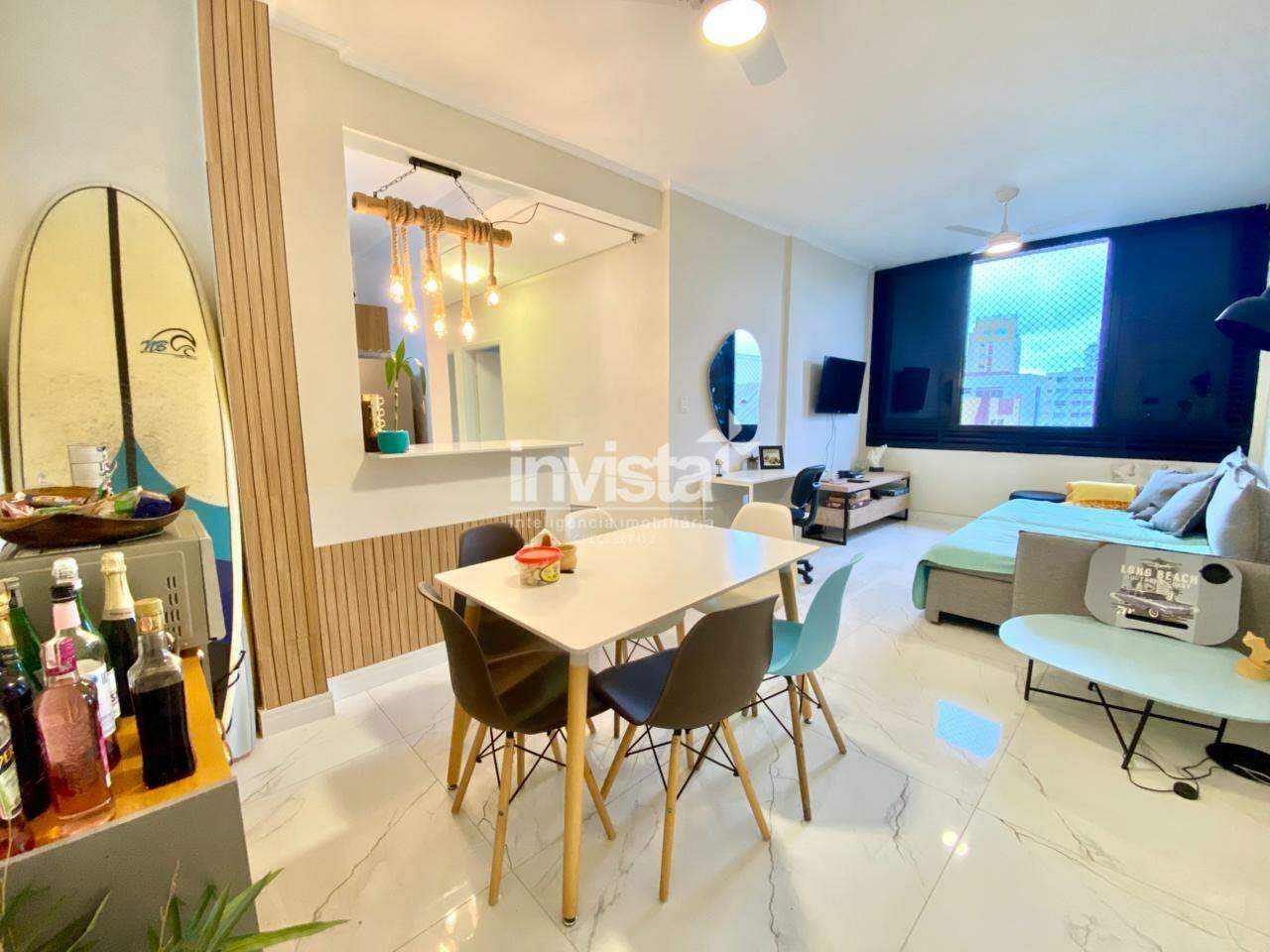 C&oacute;digo: 32150 R$ 599.000,00 Apartamento &agrave; venda no bairro Gonzaga 77 m&sup2; 2 quartos 0 vagas - Santos