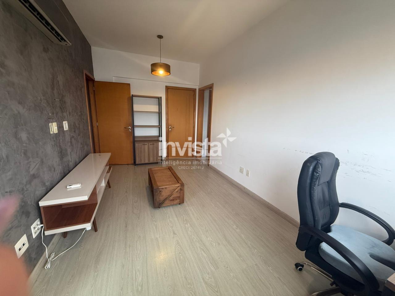 C&oacute;digo: 32997 R$ 4.000,00 Apartamento para alugar no bairro Vila Belmiro 53 m&sup2; 1 quarto 1 vaga - Santos