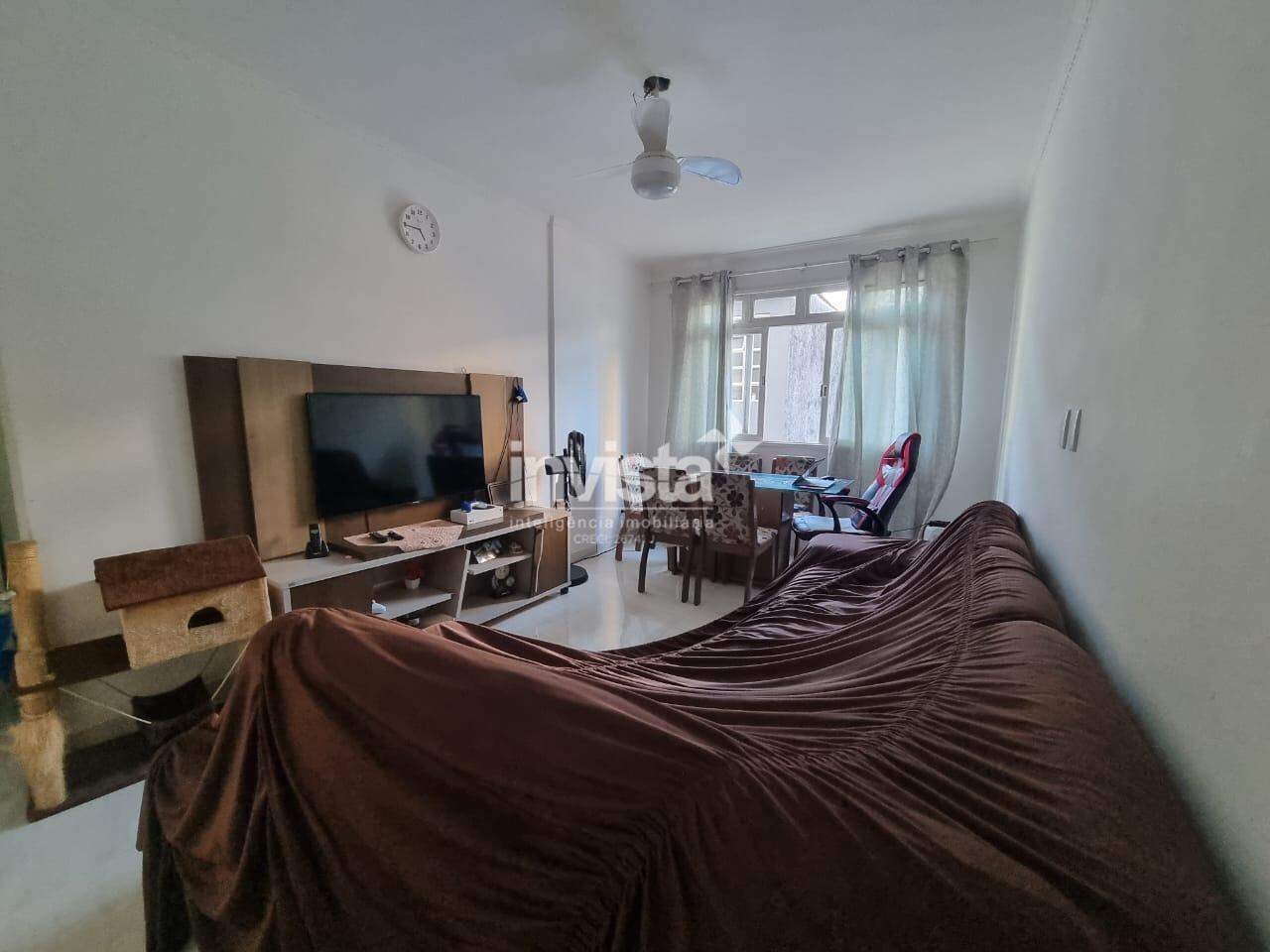 C&oacute;digo: 33053 R$ 580.000,00 Apartamento &agrave; venda no bairro Campo Grande 92 m&sup2; 2 quartos 1 vaga - Santos