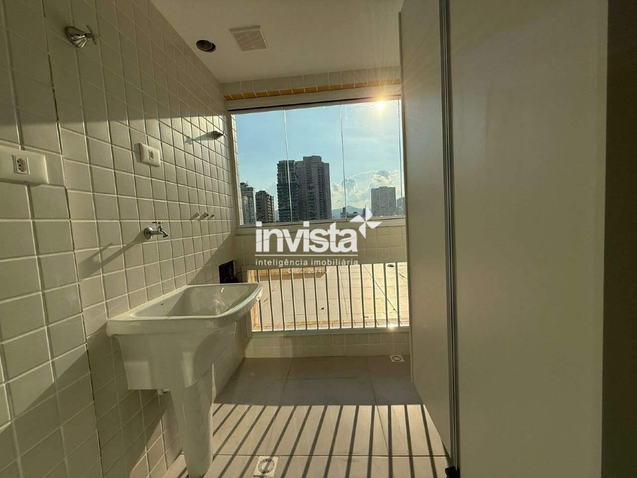 Apartamento para aluguel no bairro Boqueir&atilde;o - Santos