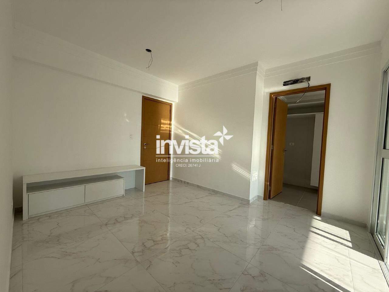 C&oacute;digo: 33311 R$ 5.900,00 Apartamento para alugar no bairro Boqueir&atilde;o 69 m&sup2; 2 quartos 1 vaga - Santos