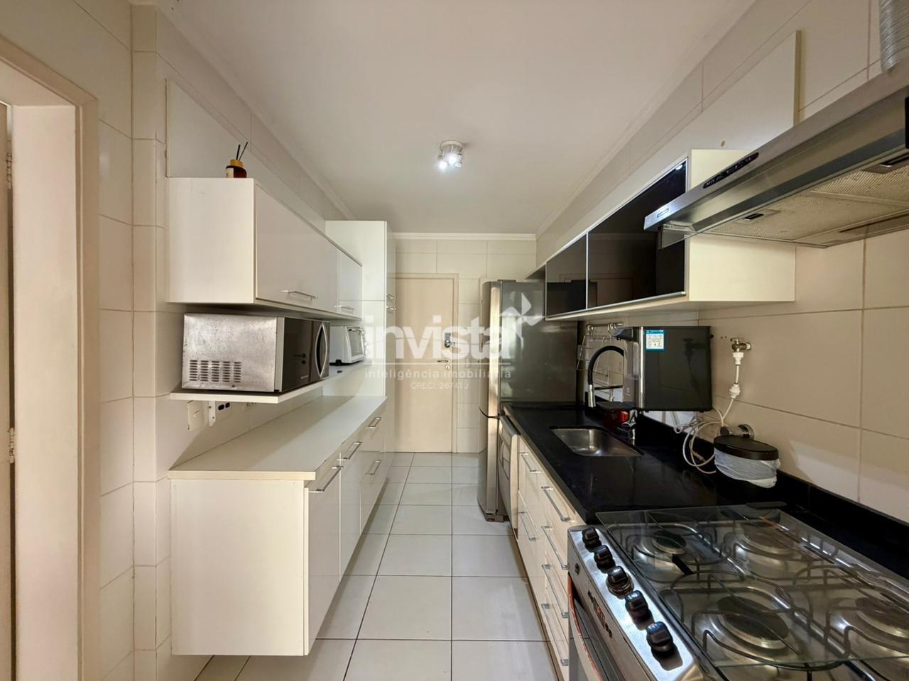 Apartamento &agrave; venda no bairro Gonzaga - Santos