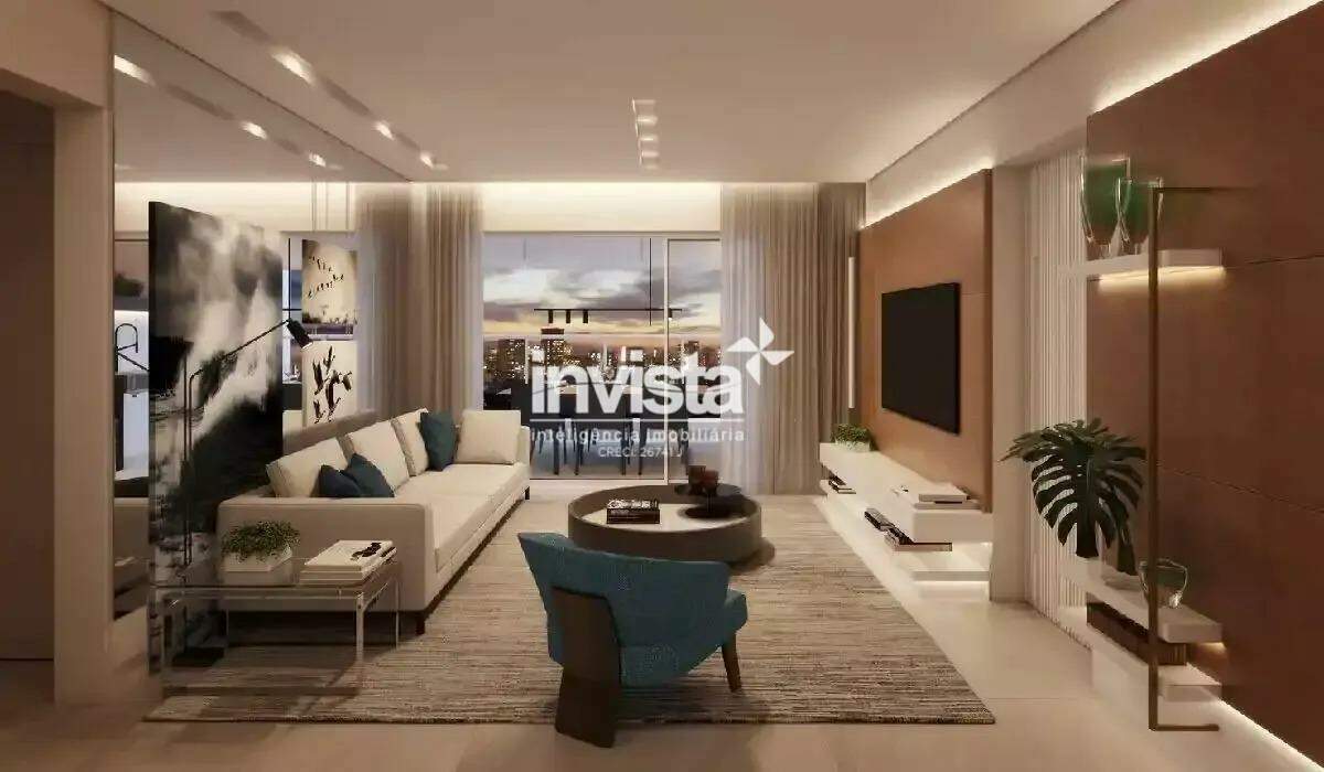 C&oacute;digo: 33548 R$ 1.780.000,00 Apartamento &agrave; venda no bairro Ponta da Praia 113 m&sup2; 2 quartos 2 vagas - Santos