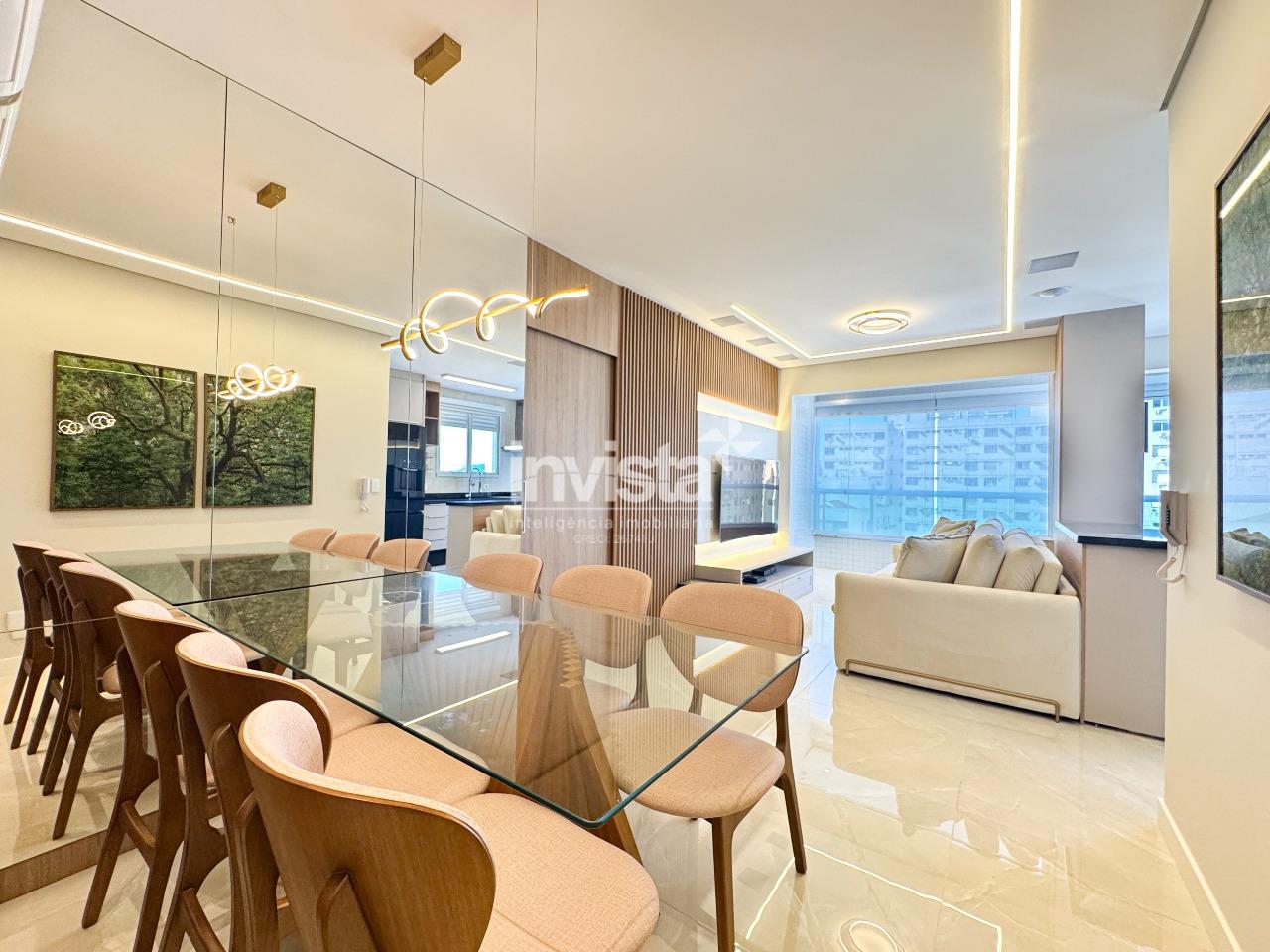 C&oacute;digo: 33574 R$ 3.490.000,00 Cobertura &agrave; venda no bairro Embar&eacute; 166 m&sup2; 3 quartos 2 vagas - Santos