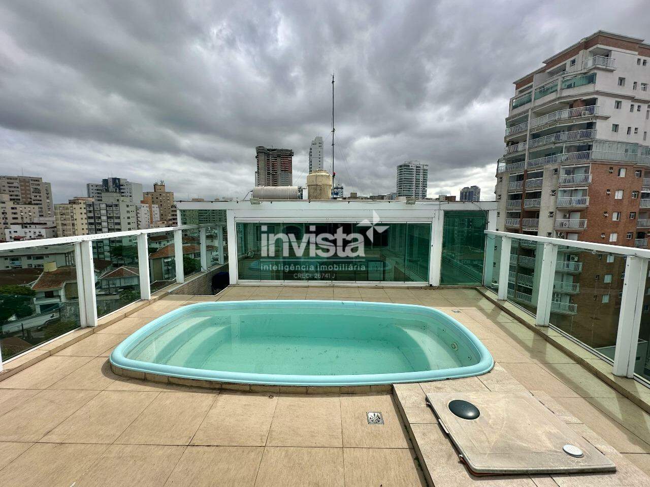 C&oacute;digo: 33644 R$ 1.790.000,00 Cobertura &agrave; venda no bairro Ponta da Praia 176 m&sup2; 3 quartos 2 vagas - Santos