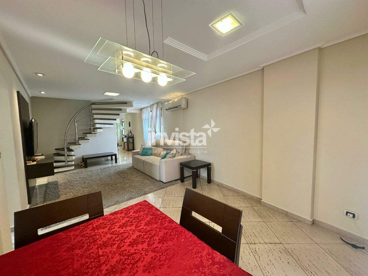 Excelente Cobertura com Vista para o Mar na Ponta da Praia. - Santos