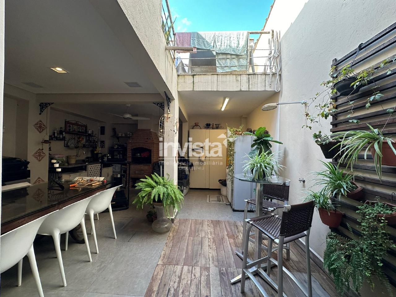 Casa &agrave; venda no bairro Vila Mathias - Santos