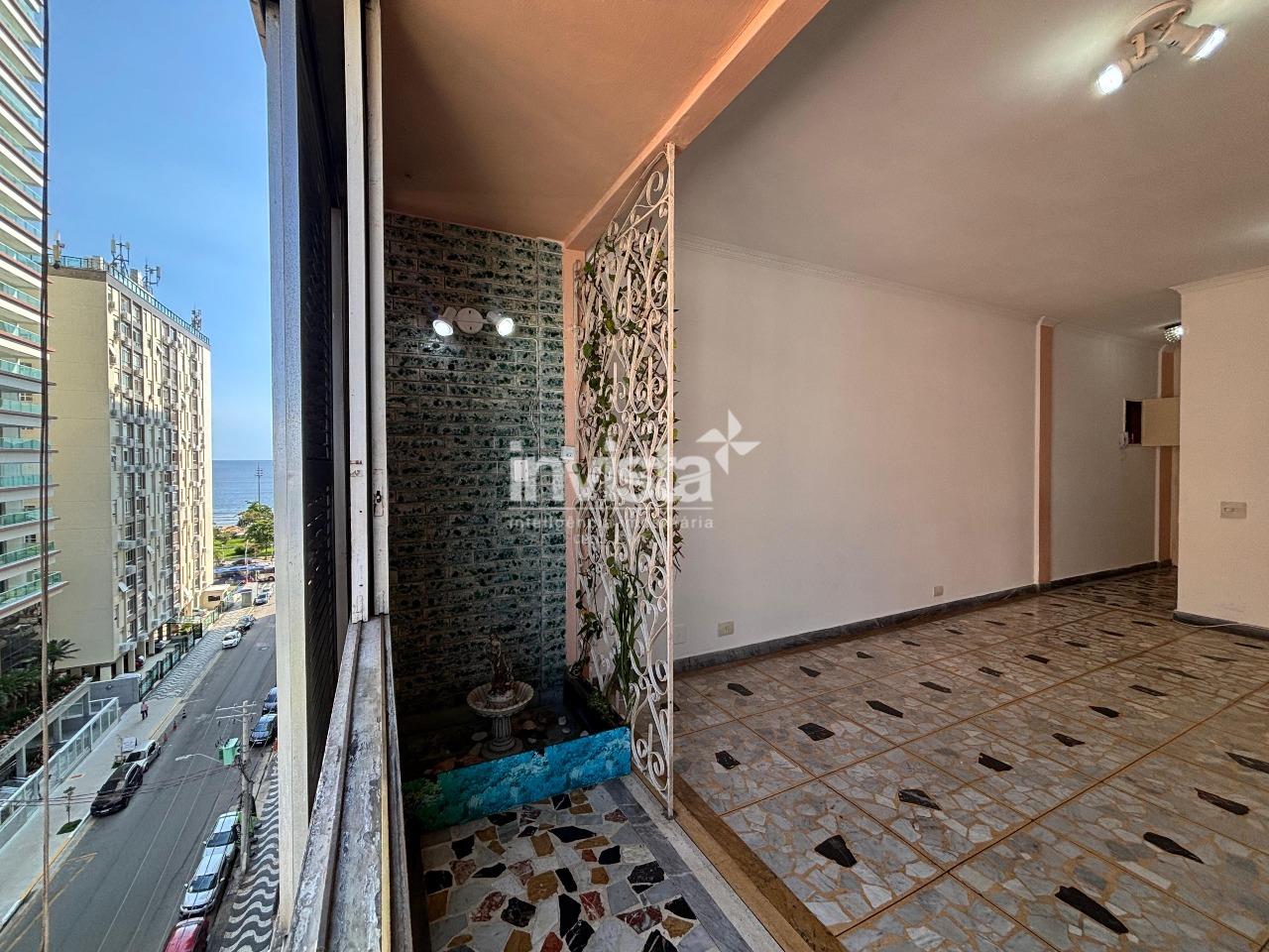 C&oacute;digo: 34377 R$ 600.000,00 Apartamento &agrave; venda no bairro Aparecida 85 m&sup2; 2 quartos 1 vaga - Santos